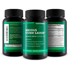 Daily wellness concept with nerve health imagery