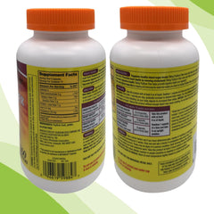 Daily wellness psyllium fiber supplement bottle