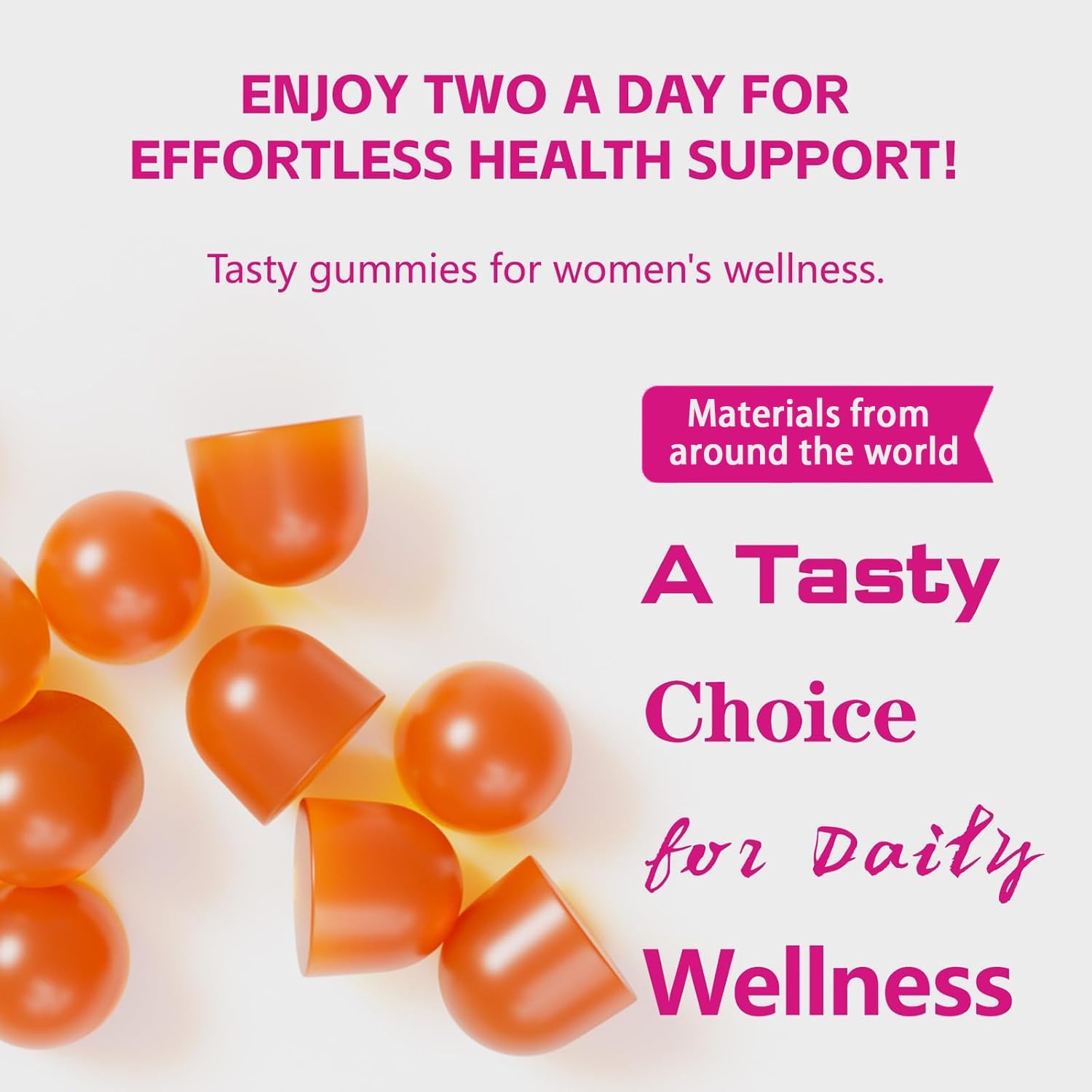 Daily wellness gummies for women's health and immunity Daily wellness gummies for women's health and immunity