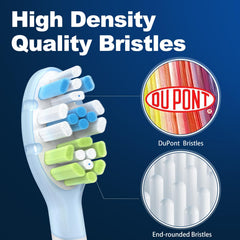 DailyWhite brush heads compatible with Philips Sonicare snap-on handles