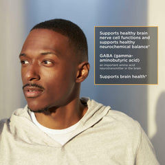 Dairy-free GABA supplement ingredients label