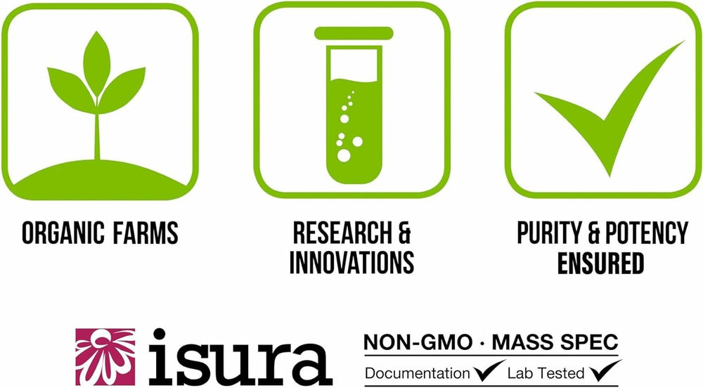 Allergen-free label showing dairy, gluten, yeast, egg, fish, shellfish, tree nuts and GMOs are not present