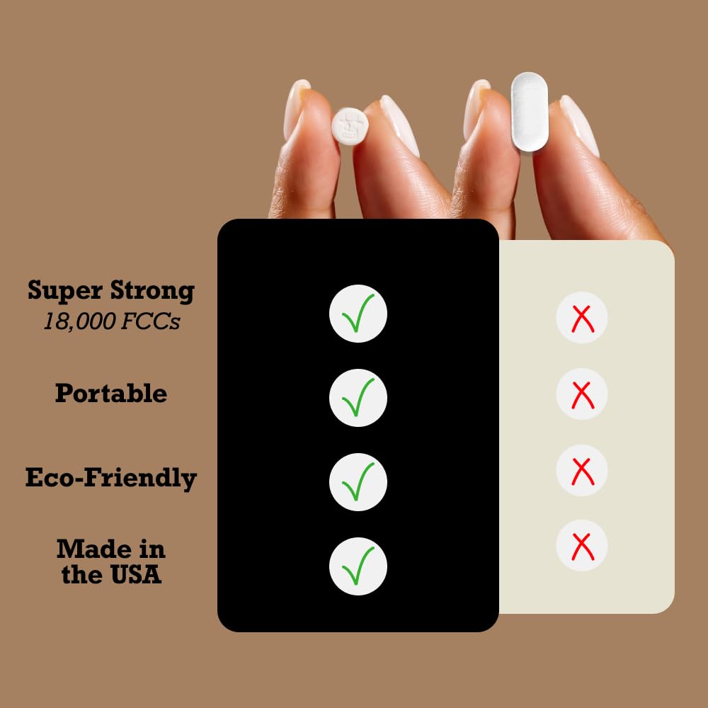 Made in USA label on DairyPill bottle