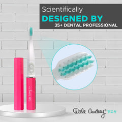 Dual-mode cleaning action with soft and hard bristle options