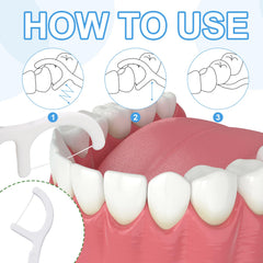Safe plastic material used in Dandat floss picks