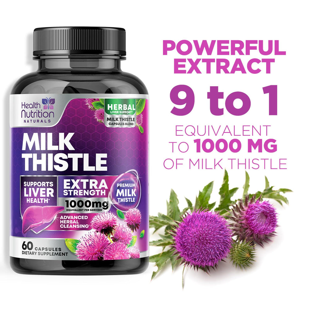 Dandelion root and milk thistle ingredients for liver support