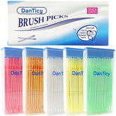 DanTicy Interdental Toothpicks outer packaging showing 600pcs in a pack of 5