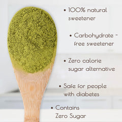 Darsa Organics Stevia Powder packaging and jar