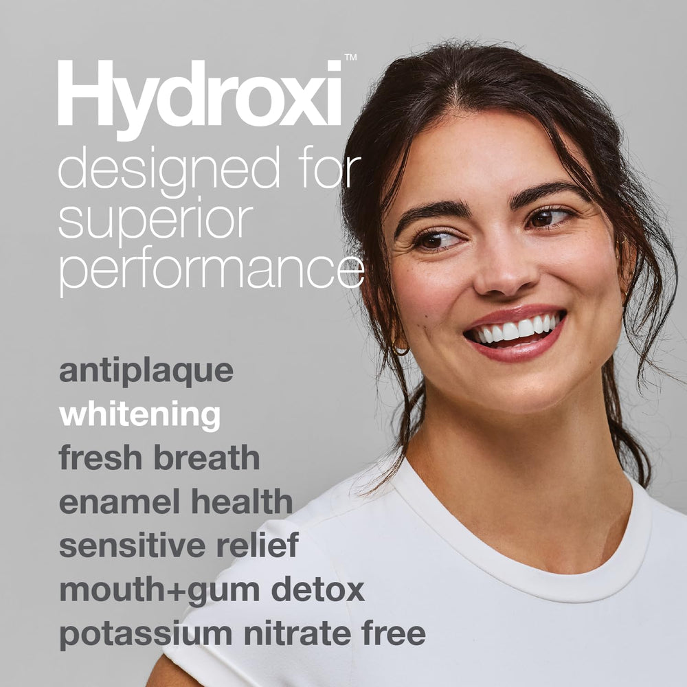 Vegan SLS-free toothpaste with natural peppermint flavor