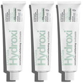 Front view of Davids Hydroxi fluoride-free nano hydroxyapatite toothpaste tube