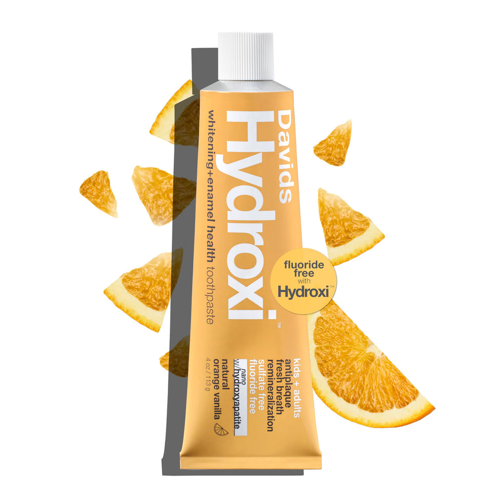 Hero image of Davids Hydroxi fluoride-free nano hydroxyapatite toothpaste