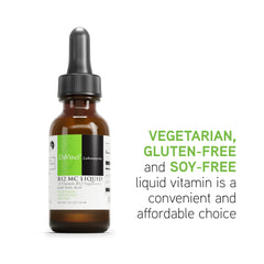 Supports heart health and nerve health with B-12 MC Liquid