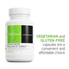 Gluten-free label on DaVinci Labs product