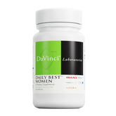 Packaging of DAVINCI Labs Daily Best Women multivitamin.