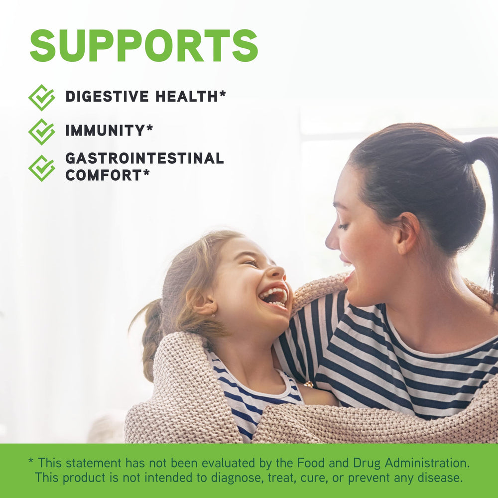 Prepared GI Benefits drink featuring raspberry and strawberry flavors