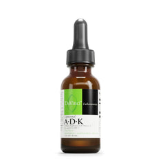 Bottle of DAVINCI Labs Liposomal ADK with dropper, 30 ml