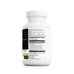 Close-up of DAVINCI Labs Mega Probiotic ND label