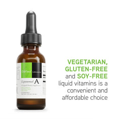 Illustration of eye and skin health with vitamin A