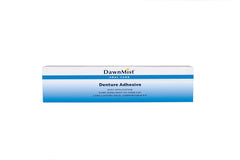 Dawn Mist Denture Adhesive Cream 2 Ounce DA2 tube with oversized cap