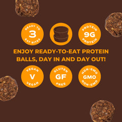 Ingredients label showing gluten-free and vegan ingredients