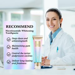 Gum health protection graphic with toothpaste