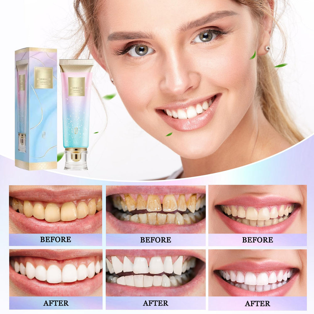 Two-pack display of Dazzle White toothpaste
