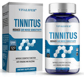 DQQI Tinnitus Relief bottle with 120 capsules