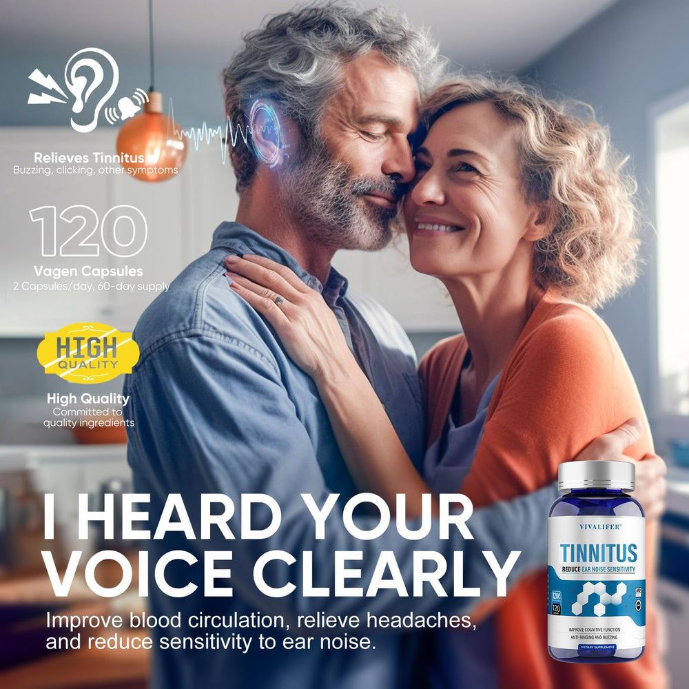 Assorted dietary supplements including DQQI Tinnitus Relief