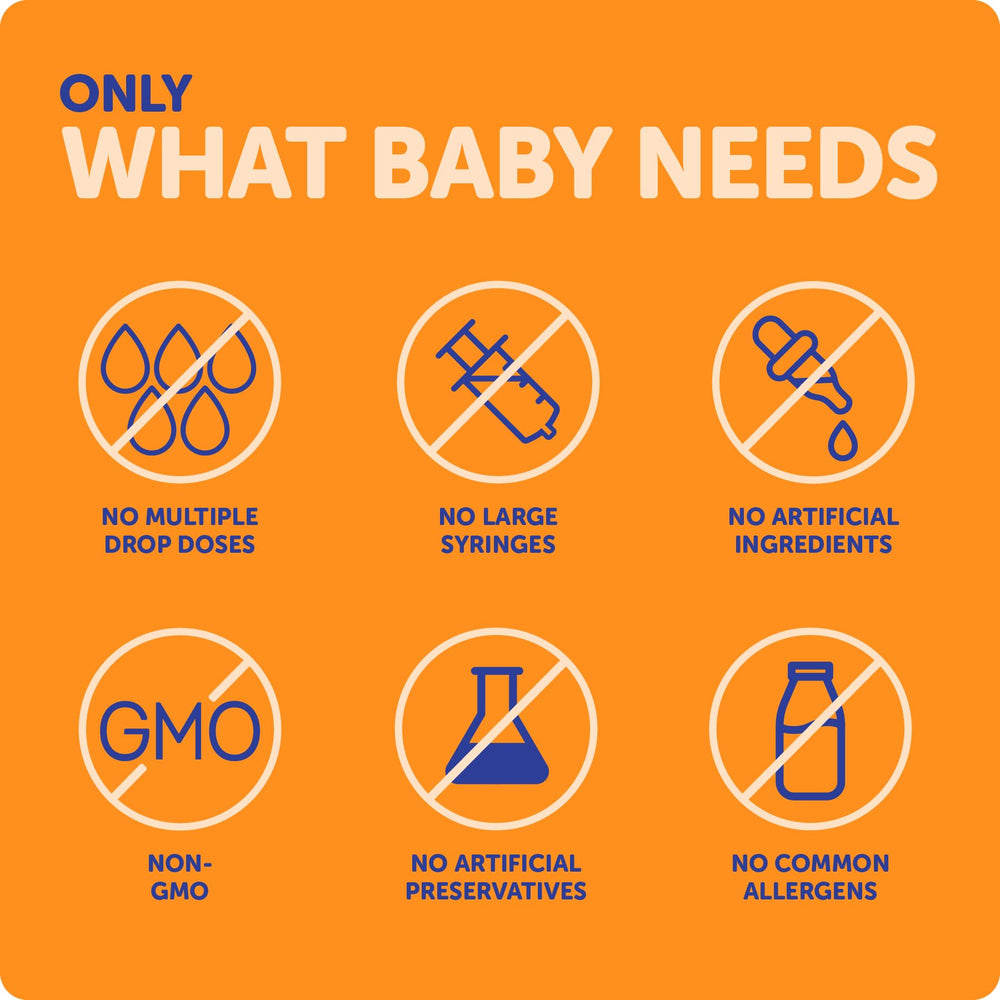 Supports eye health in babies