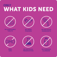 Ddrops Kids' Probiotic Drops label and ingredients