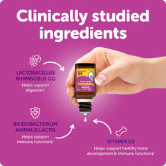 USDA Organic certified Ddrops Kids Probiotic Drops