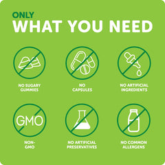 Graphic illustrating bone health and immune support