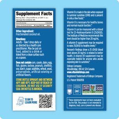 Liquid Vitamin D3 dropper