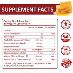 DDUYIE gummy close-up displaying texture and chewable vegan formula benefits