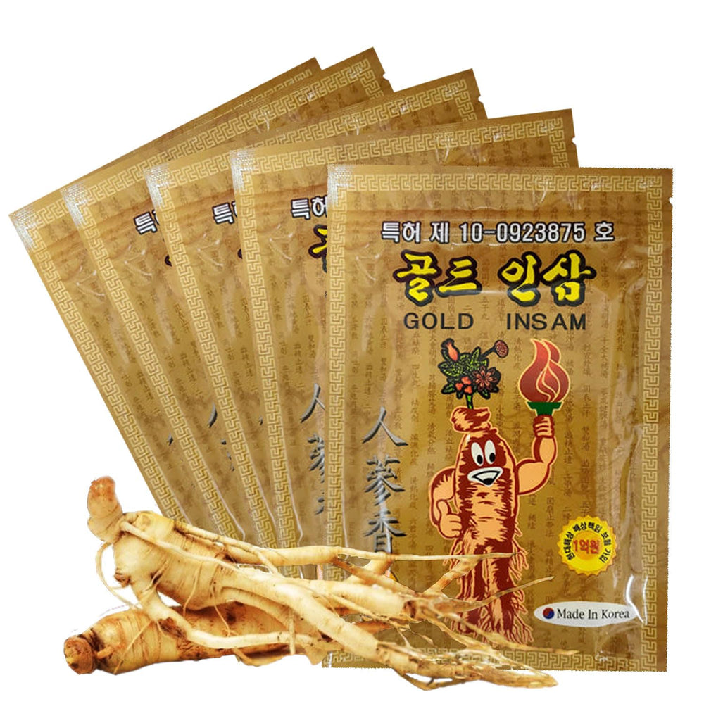 DEAD SKIN Korean Traditional Herbal Patch with Ginseng – 25 patches in a single pack