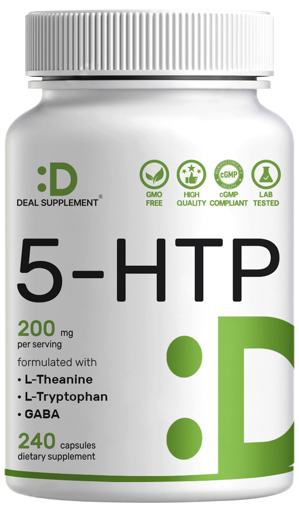 Hero image for Deal Supplement 5-HTP 200mg 240 capsules