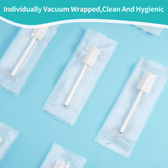 Independent vacuum packing of each clean tongue cleaner