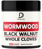 DEDICAD 12in1 Wormwood Capsules bottle front label – Immune Support