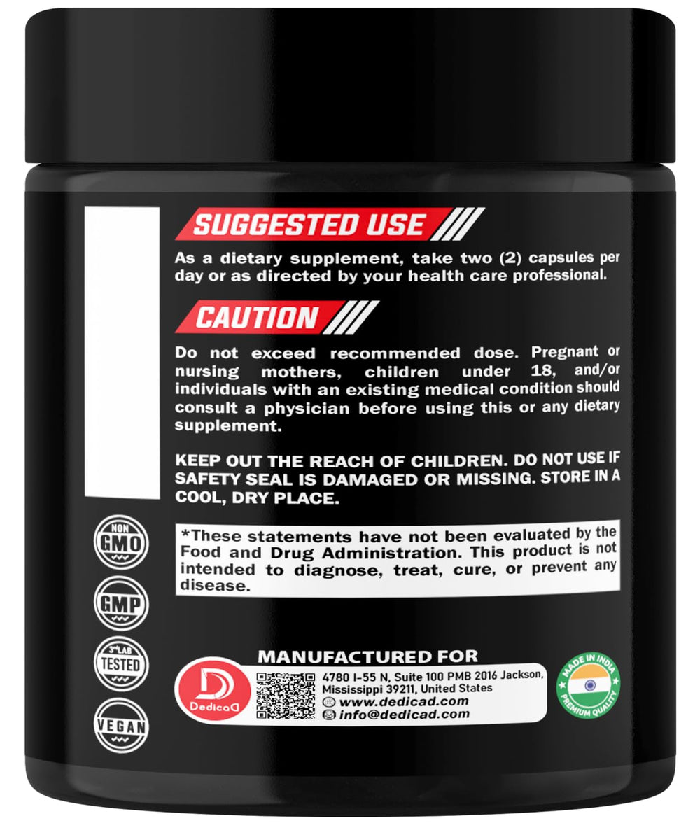 Third-party testing seal confirming quality