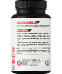 Box and bottle packaging of DEDICAD Wormwood capsules