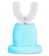Deedlite Scandinavian Smiles Toothbrush for Adults in blue color – full product view
