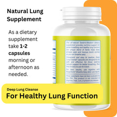 Herbal ingredients used in Deep Lung Cleanse