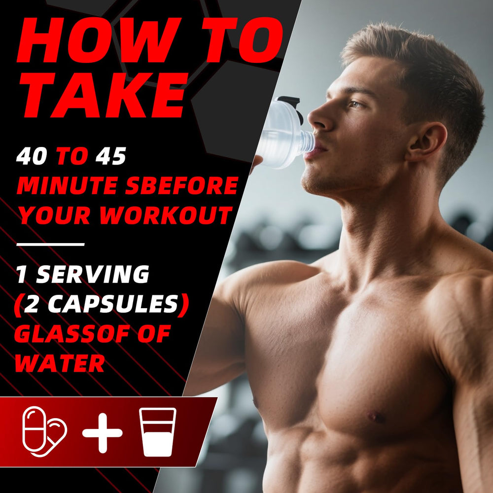 Deepure Nitric Oxide Booster on-the-go image features portable capsules for busy days