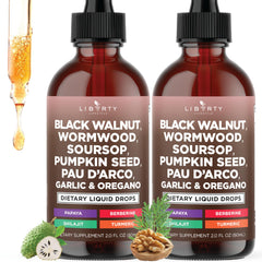 Defend Wormwood Black Walnut Cleanse Drops bottle with 4 oz label
