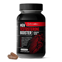 Defense Dose bottle front highlighting energy and endurance support.