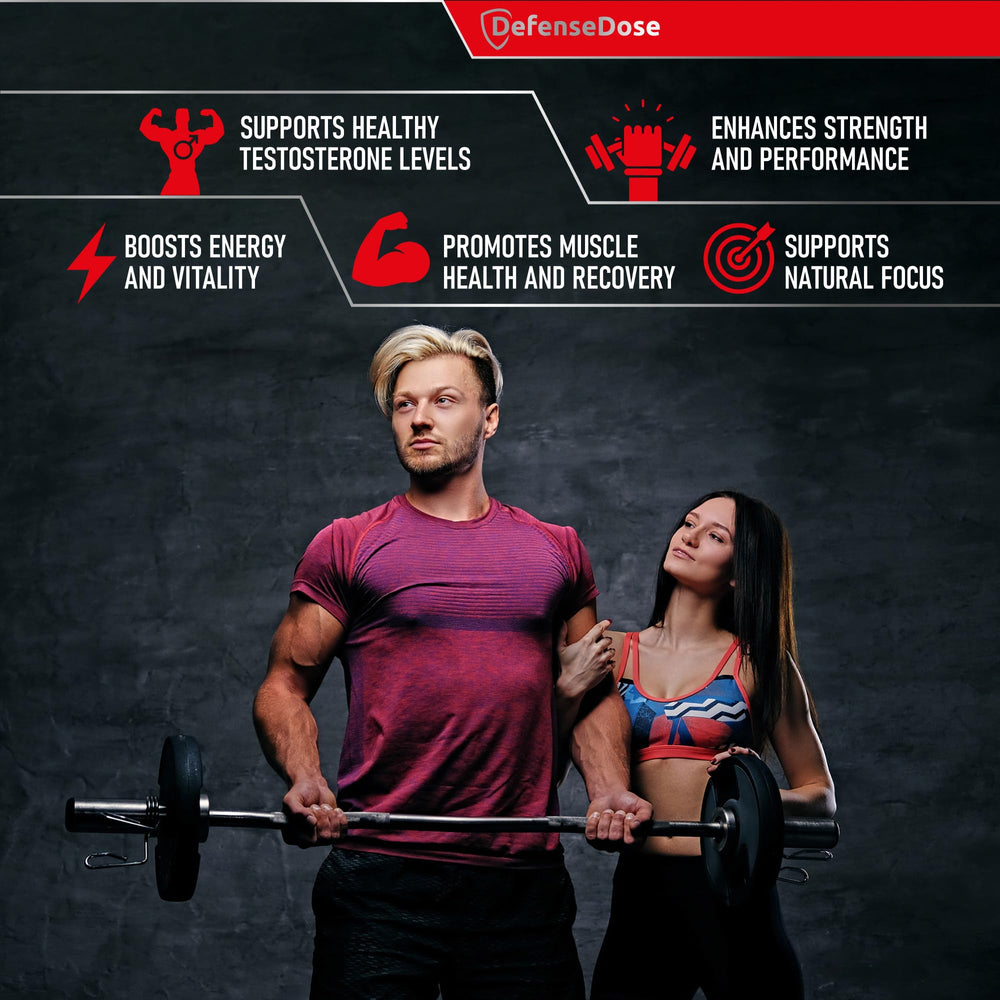 Defense Dose in a workout scene suggests possible energy for training sessions.