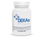 Bottle of DEKA's Plus Softgels, 60-count