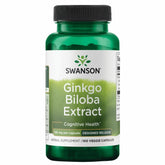 Delayed-Release Ginkgo 120 mg Swanson Ultra bottle - hero