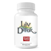 The Delgado Protocol for Health Liv D-Tox bottle front highlights detox support.