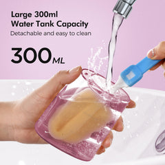 Detachable 300 ml water tank for long use